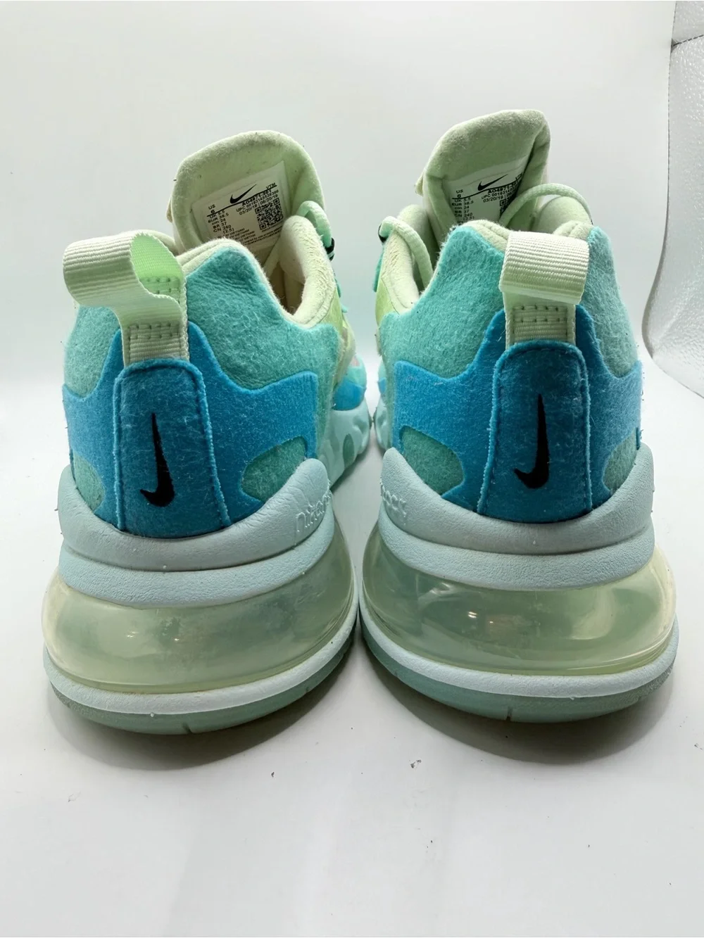 Nike Women's Pastel Teal & Mint Layered Sneakers